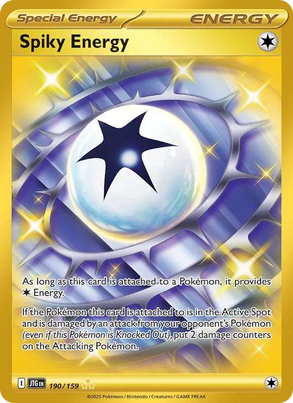 Spiky Energy, holofoil (sv09-190_h)