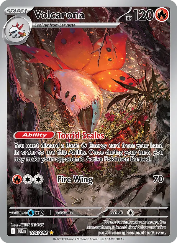 Volcarona, holofoil (sv10.5b-100_h)
