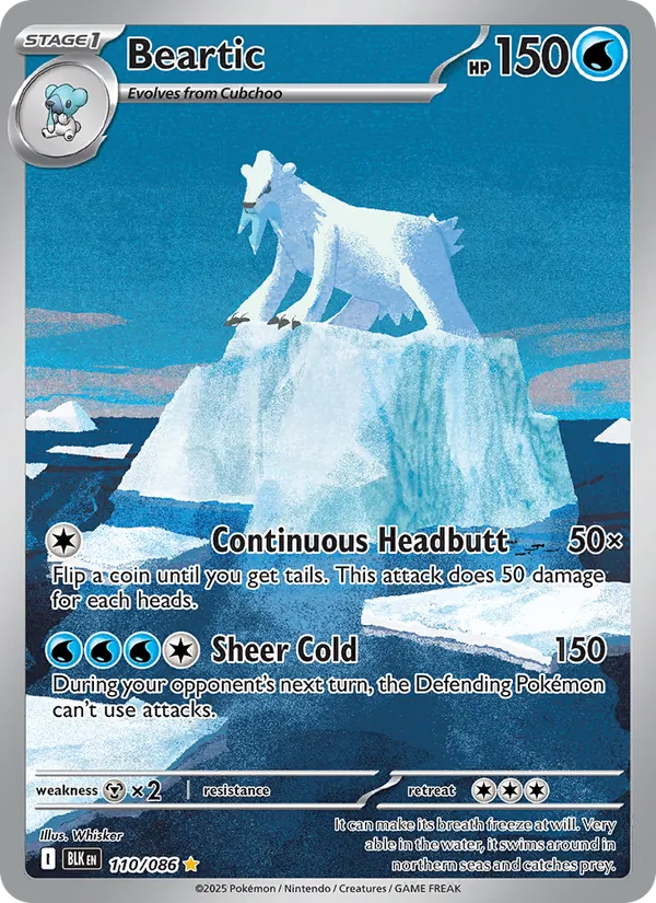 Beartic, holofoil (sv10.5b-110_h)
