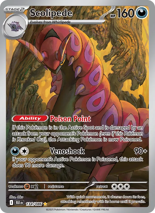 Scolipede, holofoil (sv10.5b-134_h)