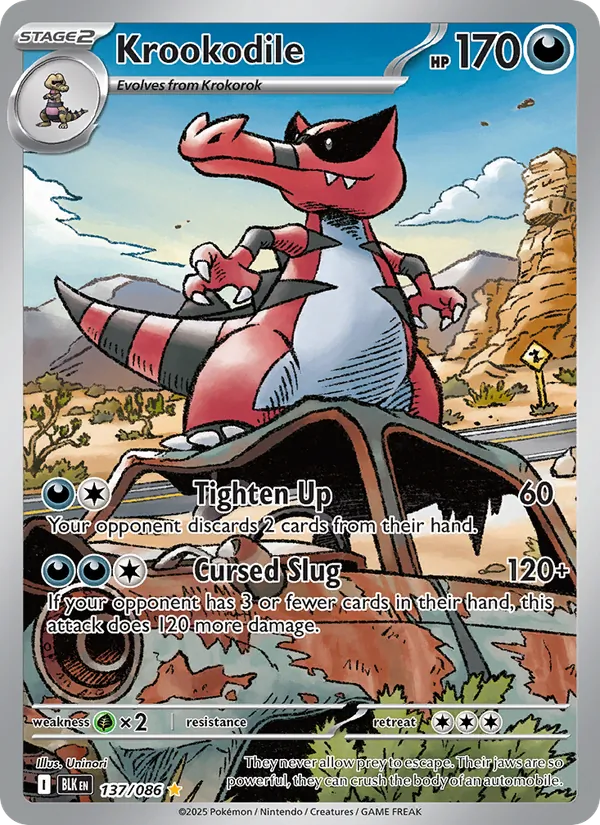 Krookodile, holofoil (sv10.5b-137_h)
