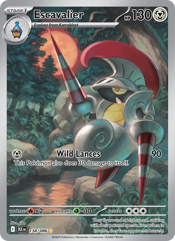 Escavalier, holofoil (sv10.5b-138_h)