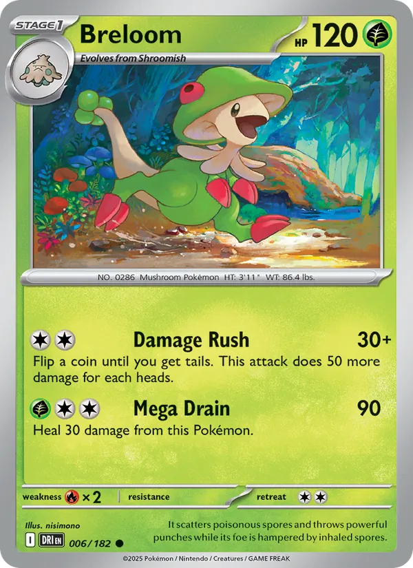 Breloom, normal (sv10-006)