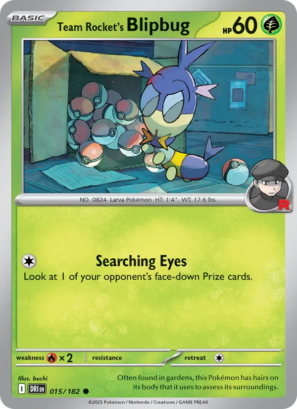 Team Rocket's Blipbug, normal (sv10-015)