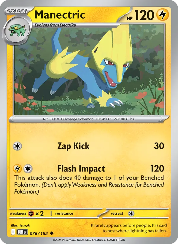 Manectric, normal (sv10-076)