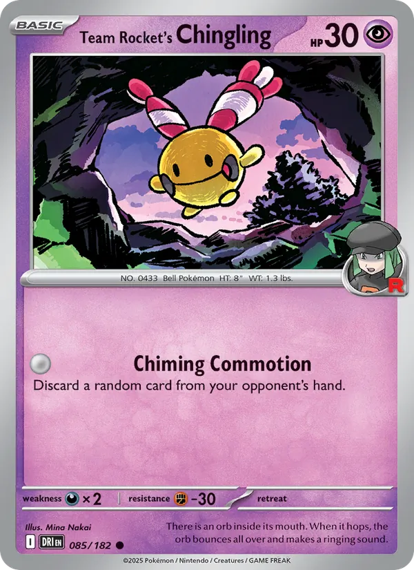 Team Rocket's Chingling, normal (sv10-085)