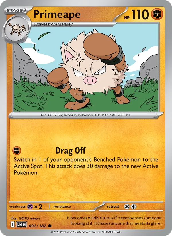 Primeape, normal (sv10-091)