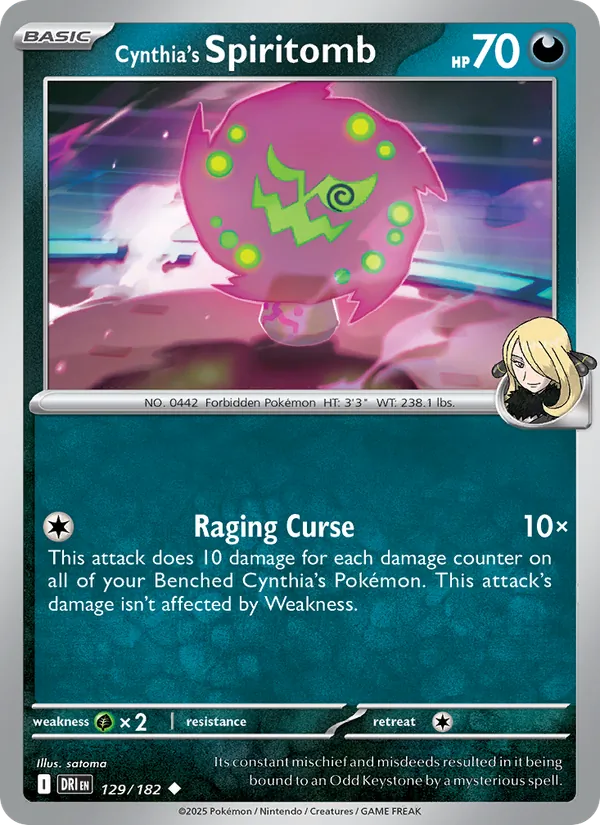 Cynthia's Spiritomb (sv10-129)