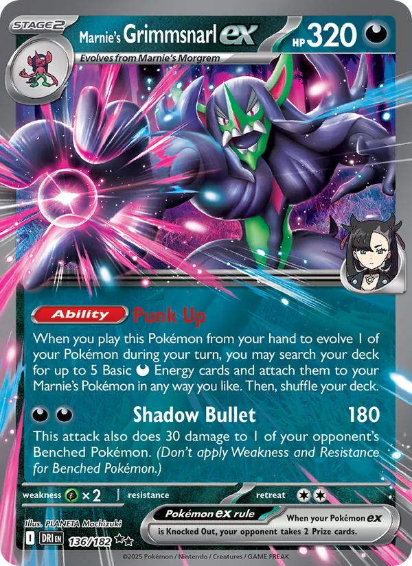 Marnie's Grimmsnarl ex (sv10-136)
