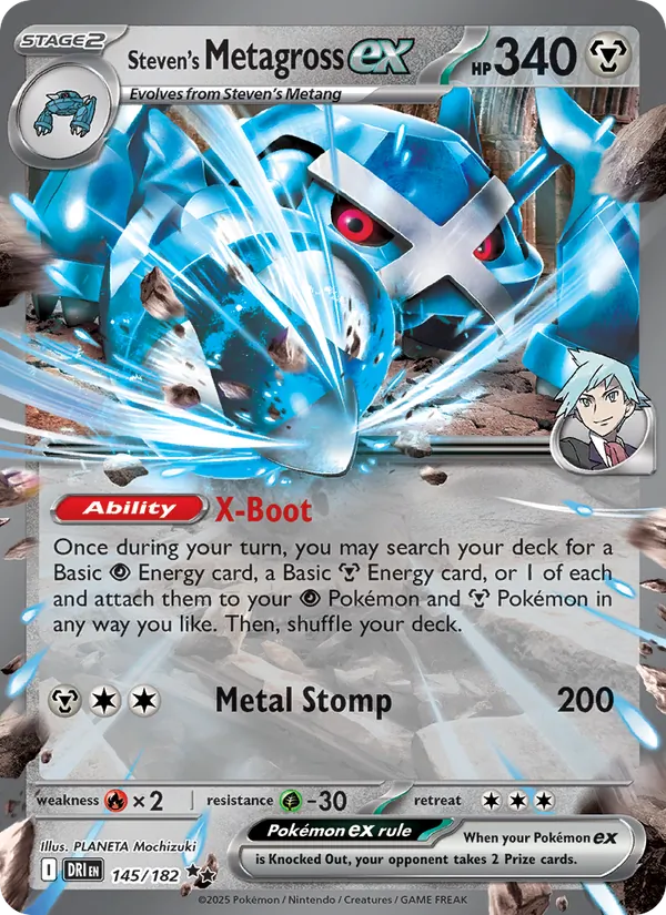 Steven's Metagross ex (sv10-145)