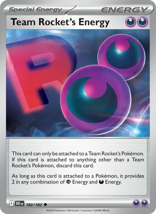 Team Rocket's Energy (sv10-182)