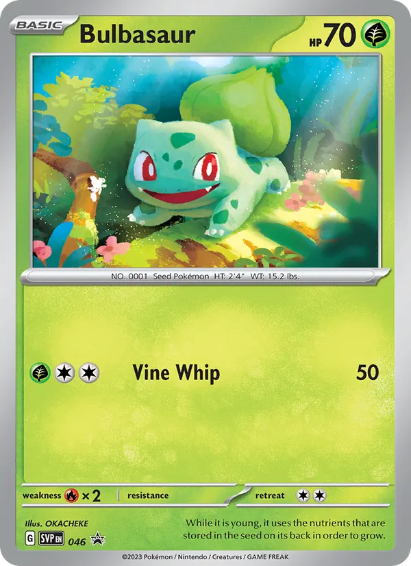 Bulbasaur, holofoil (svp-046_h)