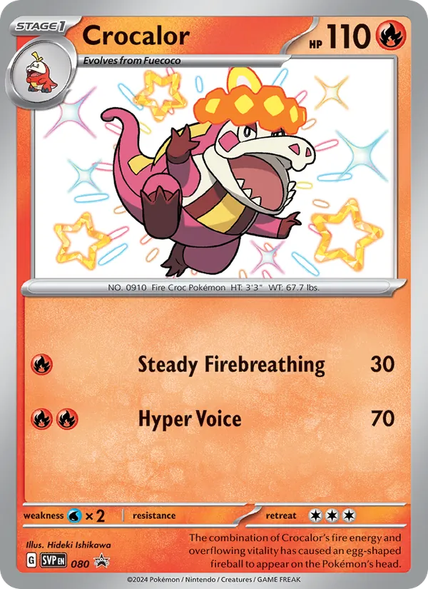 Crocalor, holofoil (svp-080_h)