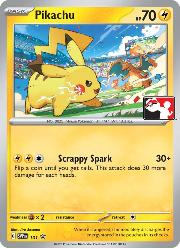 Pikachu, normal (svp-101)