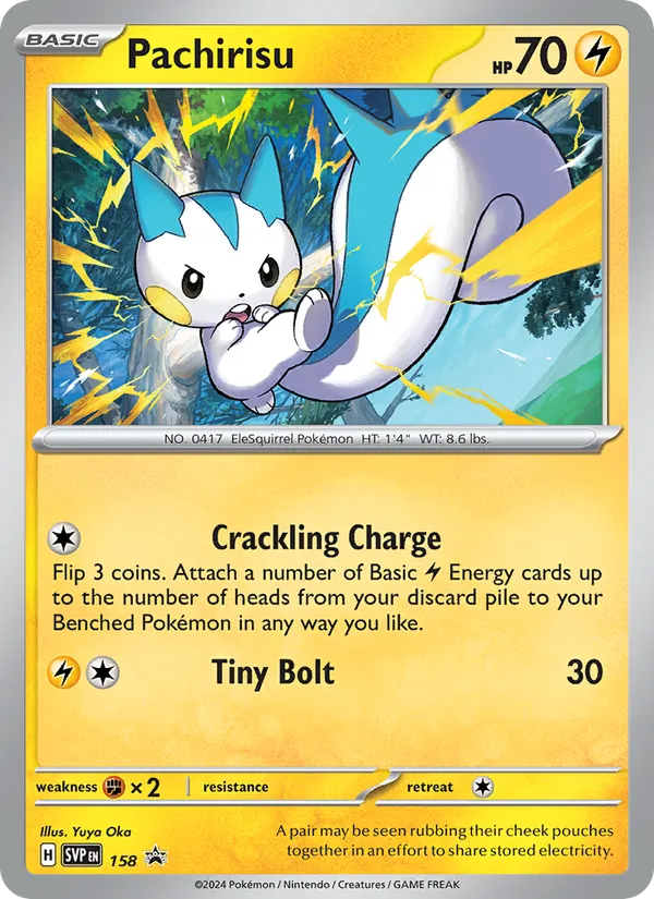 Pachirisu, holofoil (svp-158_h)