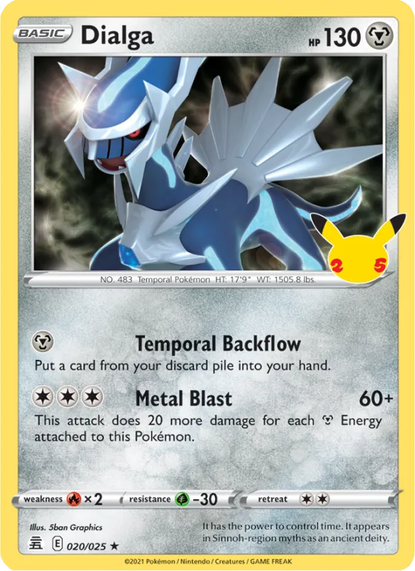 Dialga, holofoil (cel25-20_h)