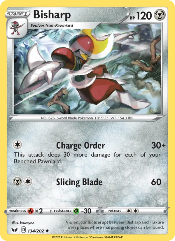 Bisharp, normal (swsh1-134)