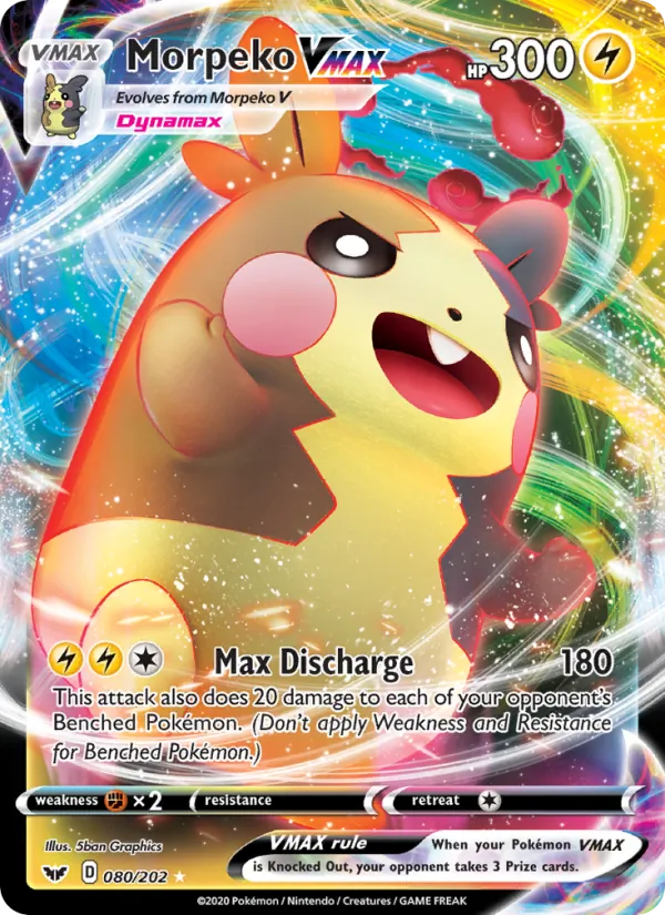 Morpeko VMAX, holofoil (swsh1-80_h)