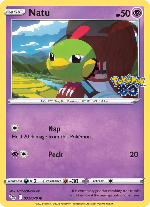Natu, normal (swsh10.5-032)