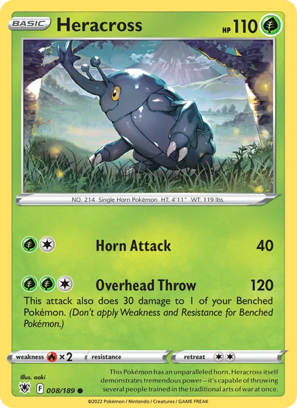 Heracross, normal (swsh10-008)