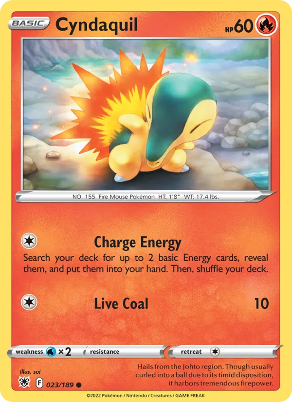 Cyndaquil, normal (swsh10-023)