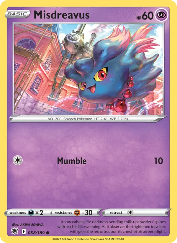 Misdreavus, normal (swsh10-058)