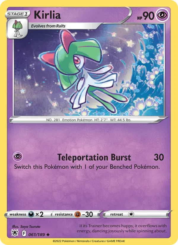 Kirlia, normal (swsh10-061)