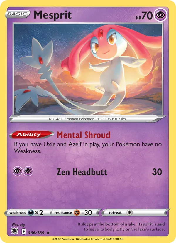 Mesprit, holofoil (swsh10-066_h)