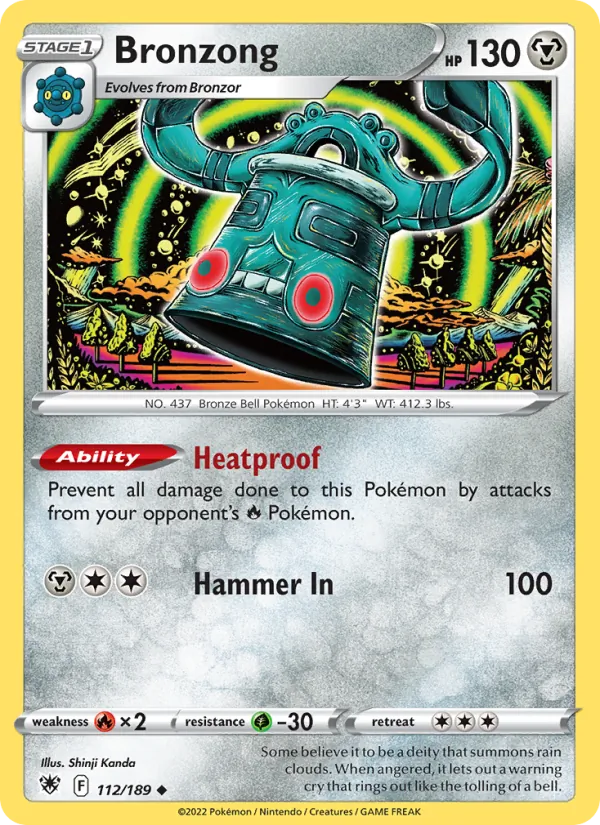 Bronzong, normal (swsh10-112)
