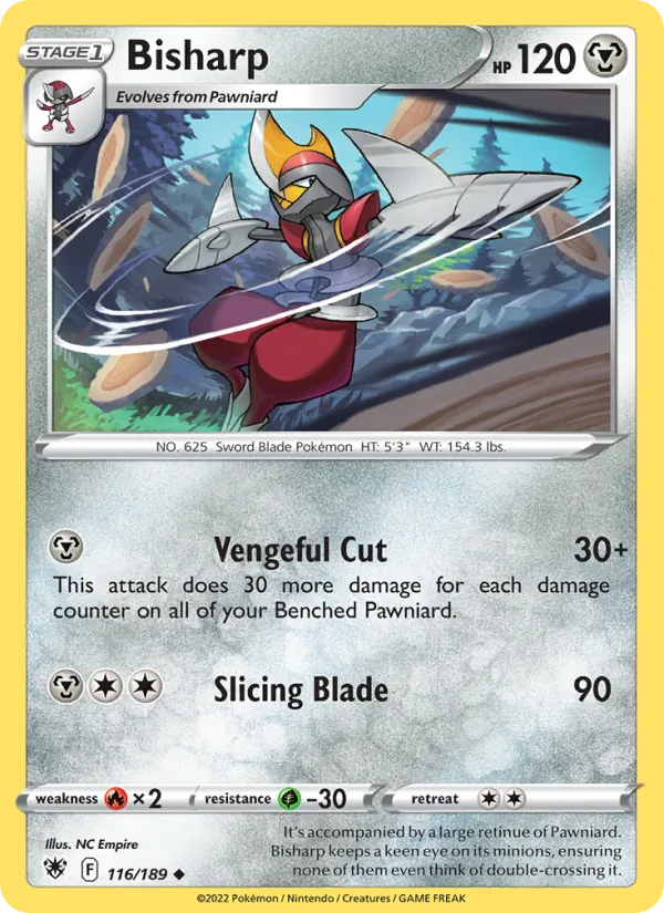 Bisharp, normal (swsh10-116)