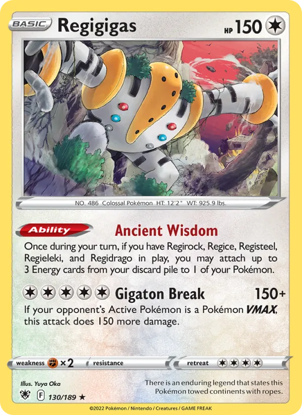 Regigigas, holofoil (swsh10-130_h)