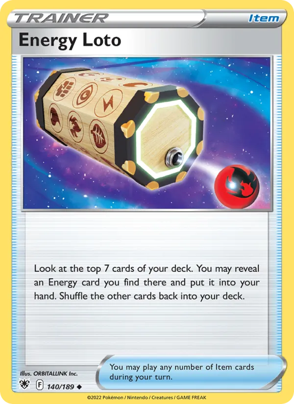 Energy Loto, normal (swsh10-140)