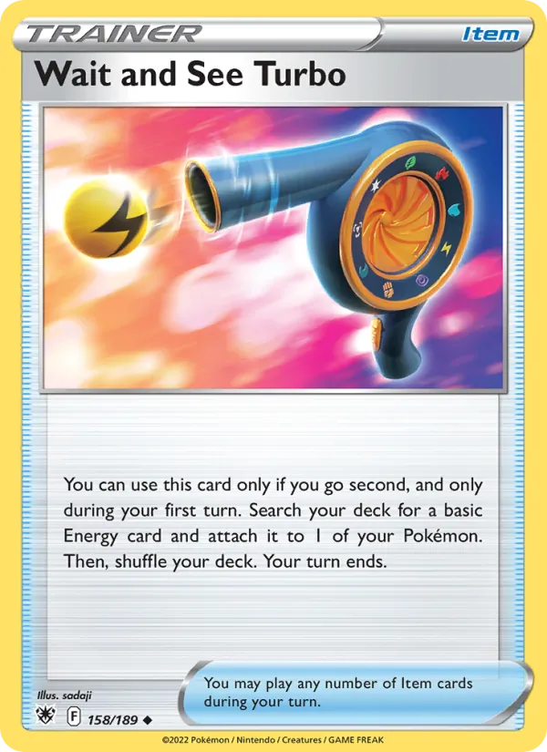 Wait and See Turbo, normal (swsh10-158)