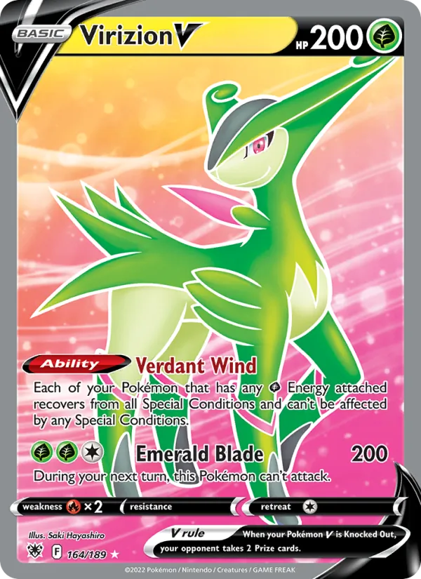 Virizion V, holofoil (swsh10-164_h)