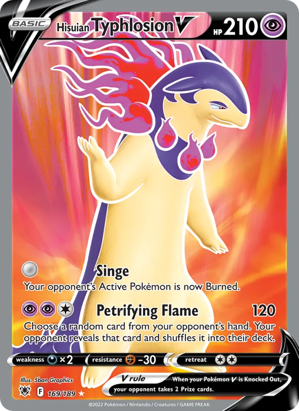 Hisuian Typhlosion V, holofoil (swsh10-169_h)