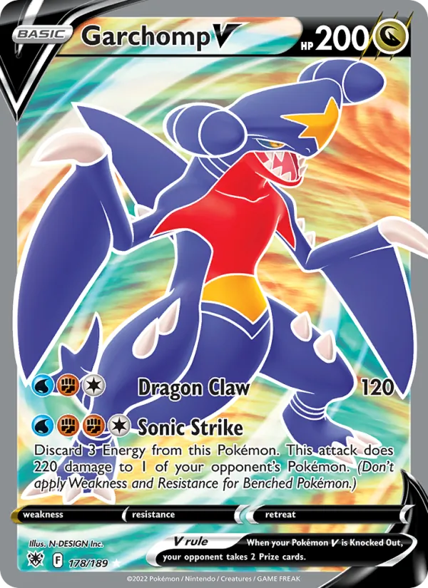 Garchomp V, holofoil (swsh10-178_h)