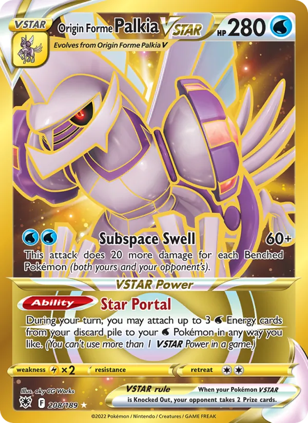 Origin Forme Palkia VSTAR, holofoil (swsh10-208_h)