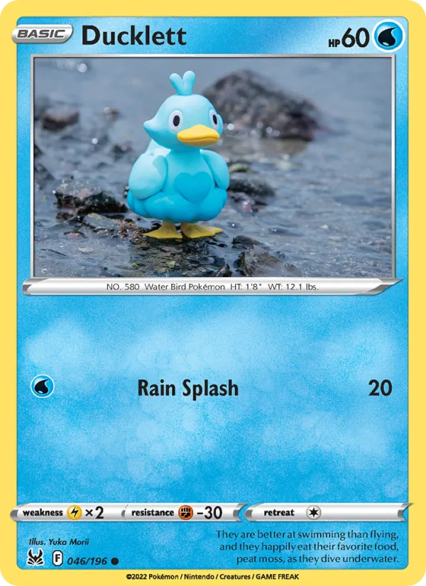 Ducklett, reverse holofoil (swsh11-046_rh)