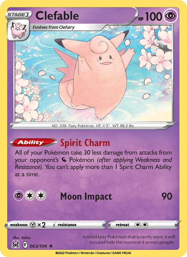 Clefable, normal (swsh11-063)