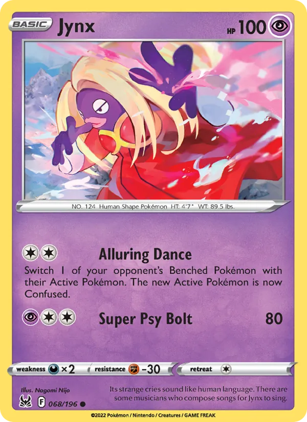 Jynx, normal (swsh11-068)