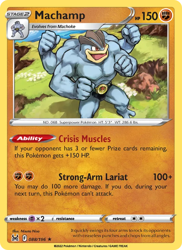 Machamp, holofoil (swsh11-088_h)