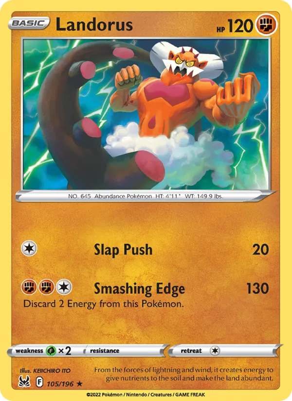 Landorus, normal (swsh11-105)