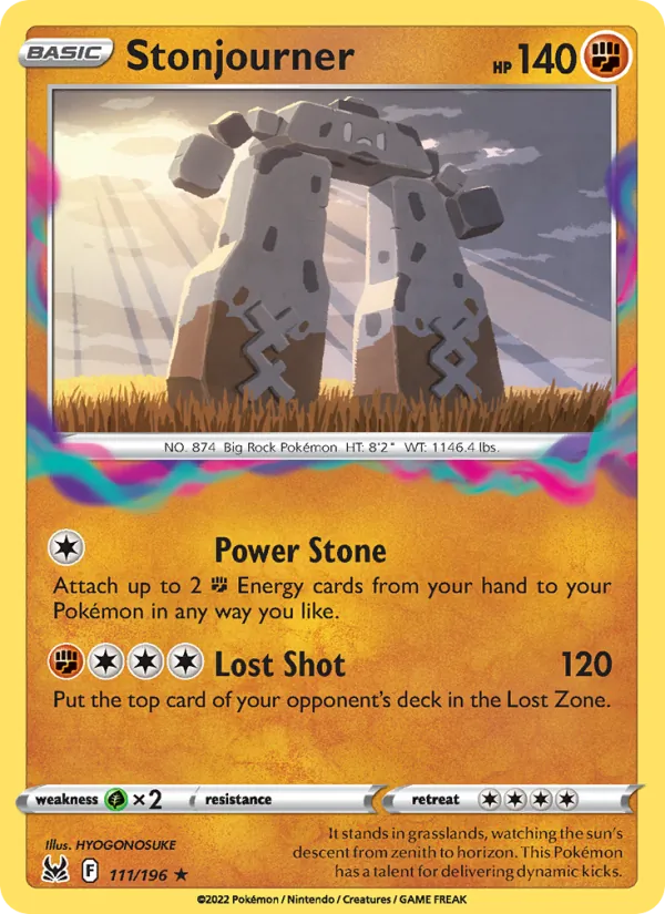 Stonjourner, normal (swsh11-111)