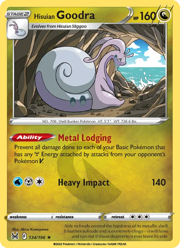 Hisuian Goodra, holofoil (swsh11-134_h)