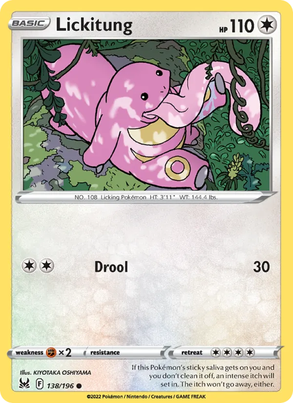 Lickitung, normal (swsh11-138)