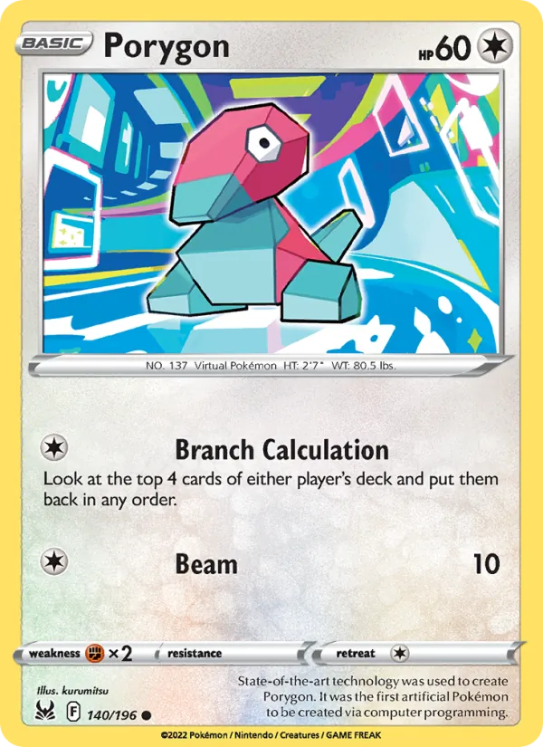 Porygon, normal (swsh11-140)