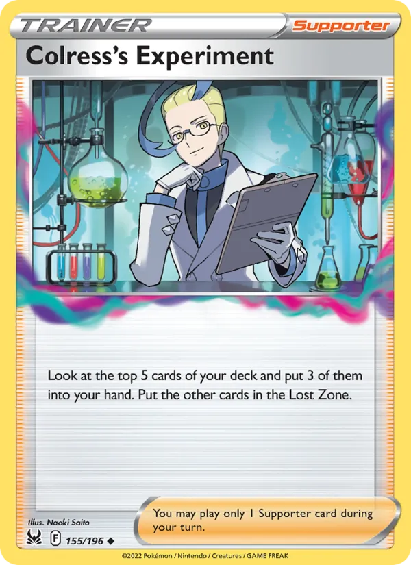 Colress's Experiment, normal (swsh11-155)