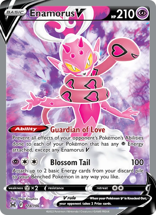Enamorus V, holofoil (swsh11-178_h)