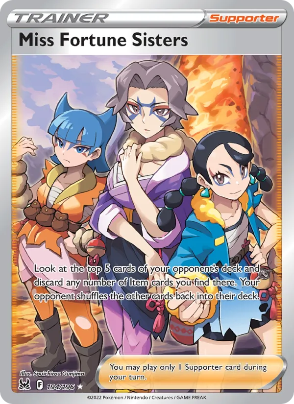 Miss Fortune Sisters, holofoil (swsh11-194_h)