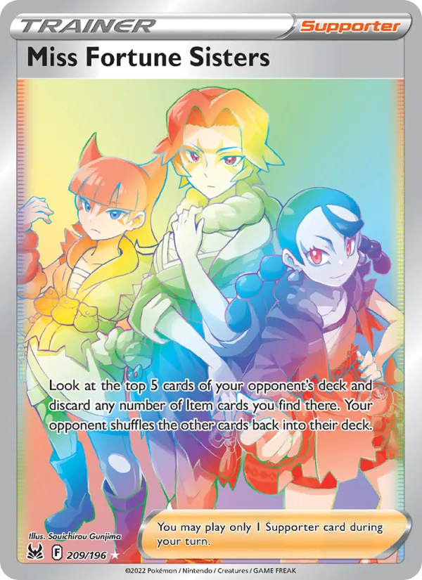 Miss Fortune Sisters, holofoil (swsh11-209_h)